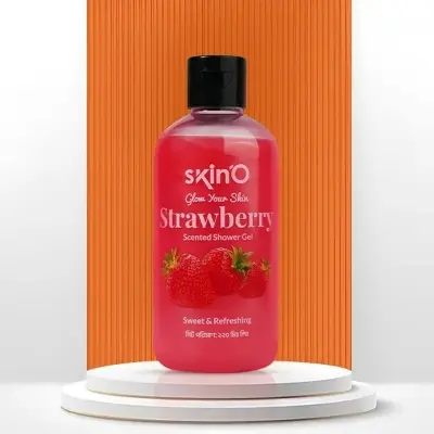 Picture of Skin'O Glow Your Skin Strawberry Scented Shower Gel 220ml