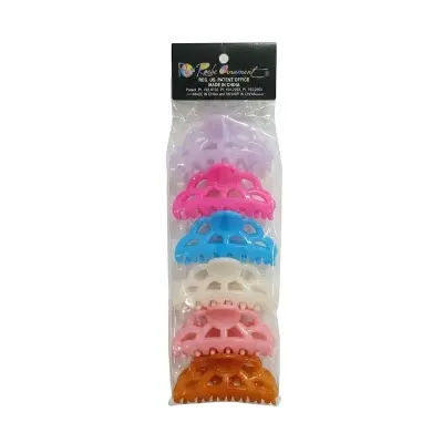 Picture of Super Quality Multicolour stylish Hair Clutcher for girls and women, Kakra, 1pcs