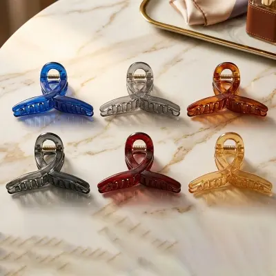 Picture of Super Quality Multicolour stylish Hair Clutcher for girls and women, Kakra, 1pcs