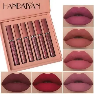 Picture of Matte Liquid Lipstick Set 6 PCS by HANDIYAN for Gift Items