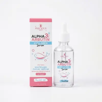 Picture of Precious Skin Alpha Arbutin 3 Plus Collagen Serum for Face - 50ml (Thailand)