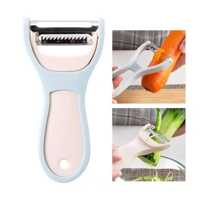 Picture of Creative Stainless Steel Paring Grater Peeler Slicer Kitchen MultiFunction Vegetable Fruit Kitchen Planing Planing Knife Peeler