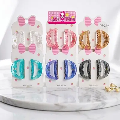 Picture of Super Quality Multicolour stylish Hair Clutcher for girls and women, Kakra, 1pcs