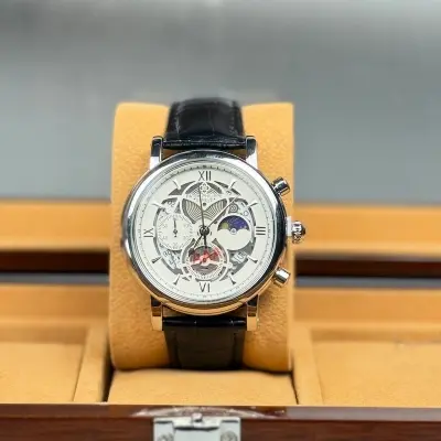 Picture of Brown Sun Moon patek philippe watch watch for men