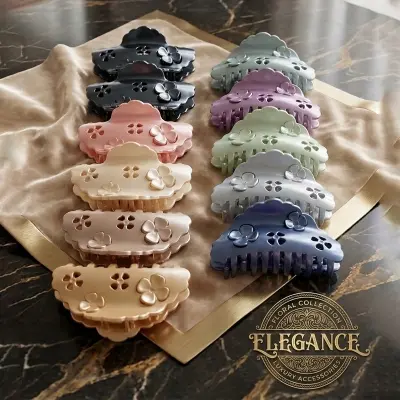 Picture of Super Quality Multicolour stylish Hair Clutcher for girls and women, Kakra, 1pcs