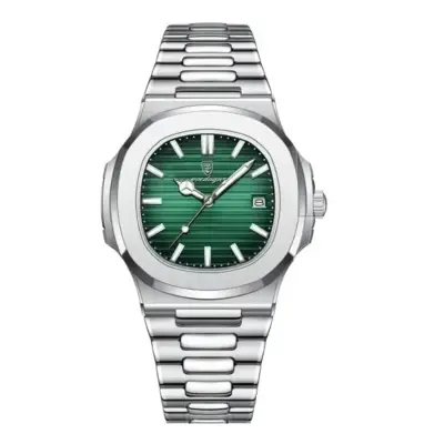 Picture of Poedagar 613 New Model Men's Watch Exclusive Design Luxury Fashion Waterproof Stainless Steel Imported Quartz Movement Wrist watch For men