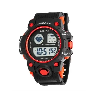 Picture of LASIKA Digital Sport Watch Backlit Multifunction Stopwatch Waterproof Sport Watches