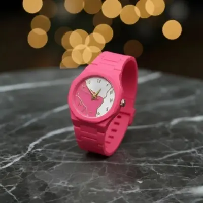 Picture of ladies Arabic Dial Premium Marble Finish Ladies Watch with Butterfly Lock