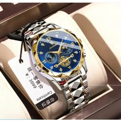 Picture of Poedagar 996l Luxury Watch Stainless Steel Men's Watch Waterproof Luminous Chronograph Men's Quartz Watch-Watches for Men-Watches-Men's Watches"