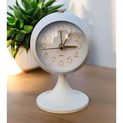 Picture of Table Alarm Clock Premium design White Color