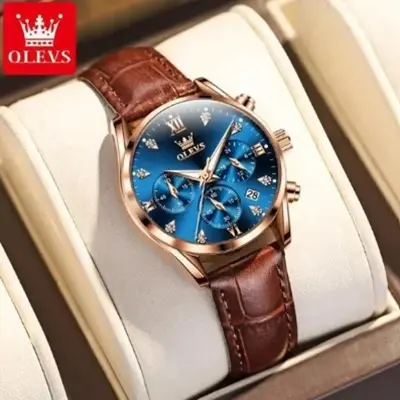 Picture of New Leather Casuals Watch For girls 