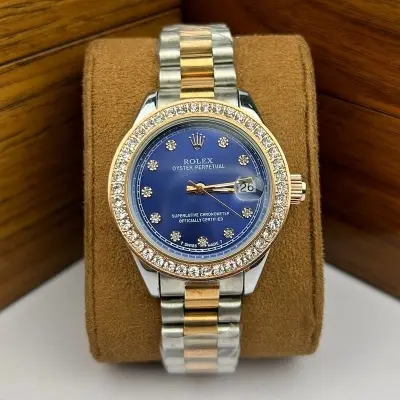 Picture of Rolex watch stylesish waterproof ladies  Stainless Steel Analog Watch for women