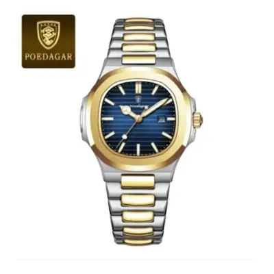 Picture of POEDAGAR 789 Luxury Square Watch for men Water resistant