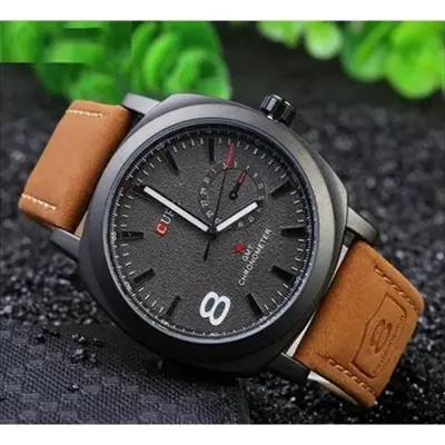 Picture of Curren Leather Modern Business Men Watch