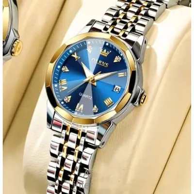 Picture of Olevs golden payra 9931 watch for ladies