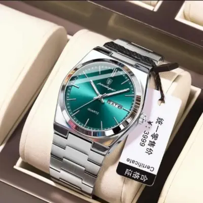 Picture of Poedagar 930 Stainless Steel Quartz Luminous Wristwatch Stainless Steel Quartz Luminous for Men