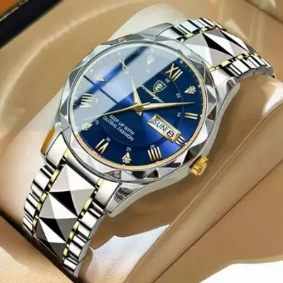 Picture of POEDAGAR 615 Luxury Men Watches Business Top Brand Man Wristwatch Waterproof Luminous Date Week Quartz Men's Watch