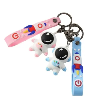 Picture of Creative Cute Cartoon Astronaut key ring without hook