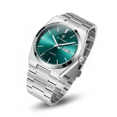 Picture of POEDAGAR 930 Luxury Watch For Men Waterproof Luminous Date Week Stainless Steel Men Watch Casual Quartz Men's Watch- Watch For Men