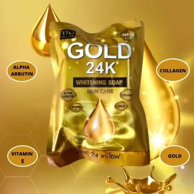 Picture of Vivi Skin Care Gold 24K Soap 80 Gm (Made In Thailand)