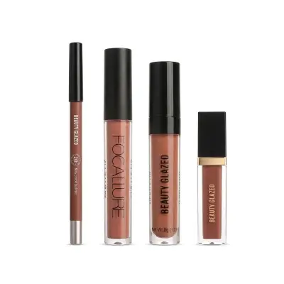 Picture of Large Brown Beauty Glazed Combo - 4 Pcs