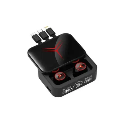 Picture of M88 Plus Tws Earbuds Headphones Led Display Wireless Stereo Headset With 3 Styles Charging Line