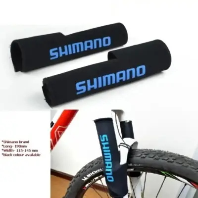 Picture of Bicycle Cycle Suspension bike Fork Cover 2 Pcs - Black