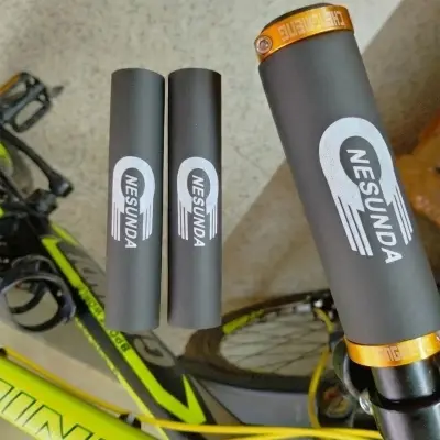 Picture of 4 PCS Bicycle Soft Foam Handlebar Grips - Black