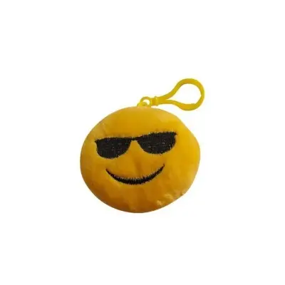 Picture of Cute Emoji Coin Purse & Key Ring