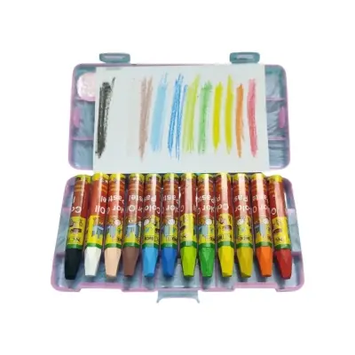 Picture of Oil Pastels Color Pencil - 12 Pcs