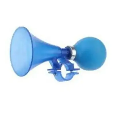 Picture of Bicycle Plastic Squeeze Loud Air Horn Safe Bell Alarm - Blue Color