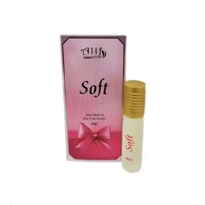 Picture of Soft Attar by Alif - Alif New Collection - Long Lasting - Roll On Perfume - 8ml - Pack of 1