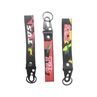 Picture of Tvs Keyring Embroidery Keychain Key Ring Key Chain Keyring Motorcycle Accessories - Key Ring