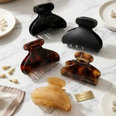 Picture of Super Quality Multicolour stylish Hair Clutcher for girls and women, Kakra, 1pcs