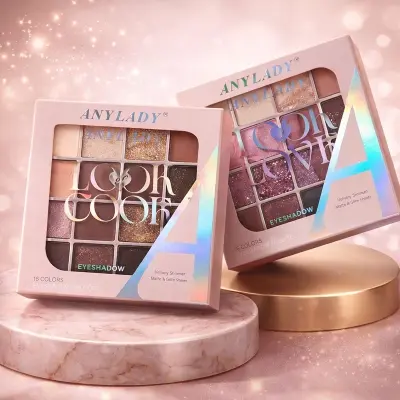 Picture of anylady 16 color love or cool eyeshadow palette