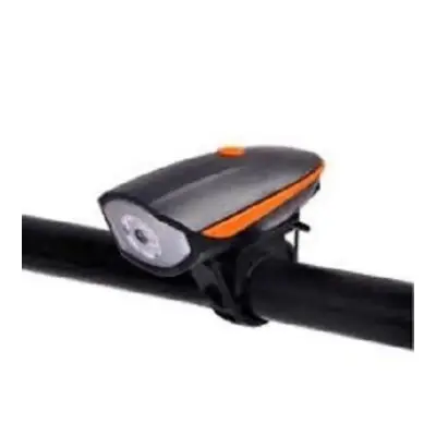 Picture of USB Bicycle Light with Horn - Bicycle Accessories - Orange