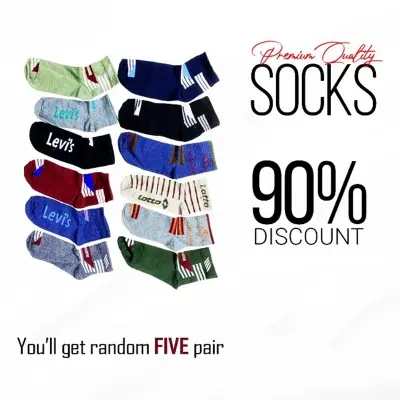 Picture of Premium Quality 5 pair Socks Set