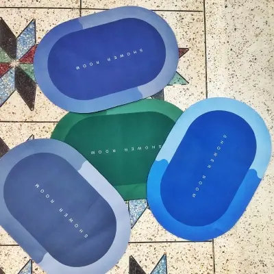 Picture of Super Absorbent Anti-Slip Bath Mat – Soft Bathroom Mat, Kitchen Carpet & Entrance Door Mat