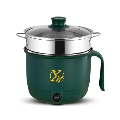 Picture of nonstick multifunctional electric pot – double layer hot pot & rice cooker ideal for 1–2 persons