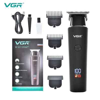 Picture of VGR V-937 NEW 8-hour Use time electric clipper LCD hair clipper hair
