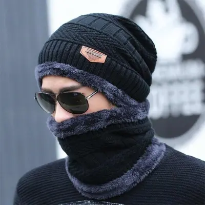 Picture of premier quality winter cap and Beanie Soft Knitted Beanies Cotton