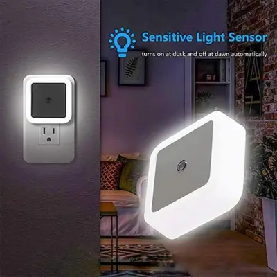 Picture of Ayan Auto On/Off Mini Wall LED Night Light Bedroom Nightlight
