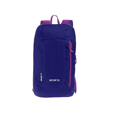 Picture of waterproof nylon purple backpack for man and women