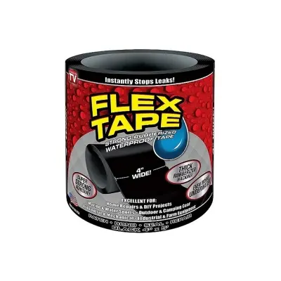 Picture of Flex Tape Waterproof Tape Pipe Repair Strong Waterproof Glue
