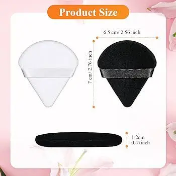 Picture of Finger Puff Sponge Makeup Mini Partial Concealer Sponge - Multicolor