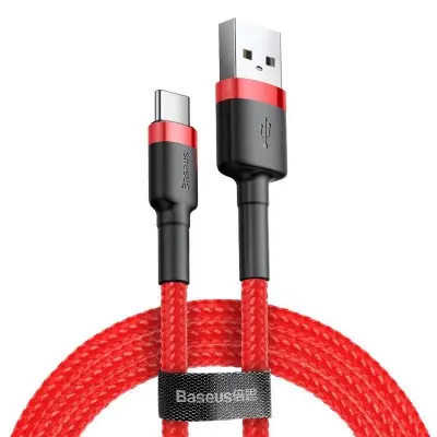 Picture of Baseus cafule Cable Type-C 2A 3m, Reversible Type C USB Charging Cable for Android