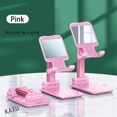 Picture of Foldable FOLDING DESKTOP PHONE STAND Mobile Phone Holder Stand ( BLACK )