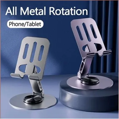 Picture of Full Metal Rotatable Foldable Desktop Stand For Mobile ‍andTablet