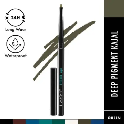 Picture of Lakme Eyeconic Kajal 24hr long lasting -Deep Black - Black