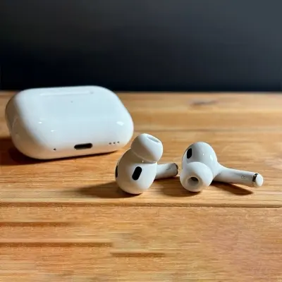 Picture of AirPods Pro 2nd Gen Special Edition – Black & White Wireless Bluetooth Earbuds